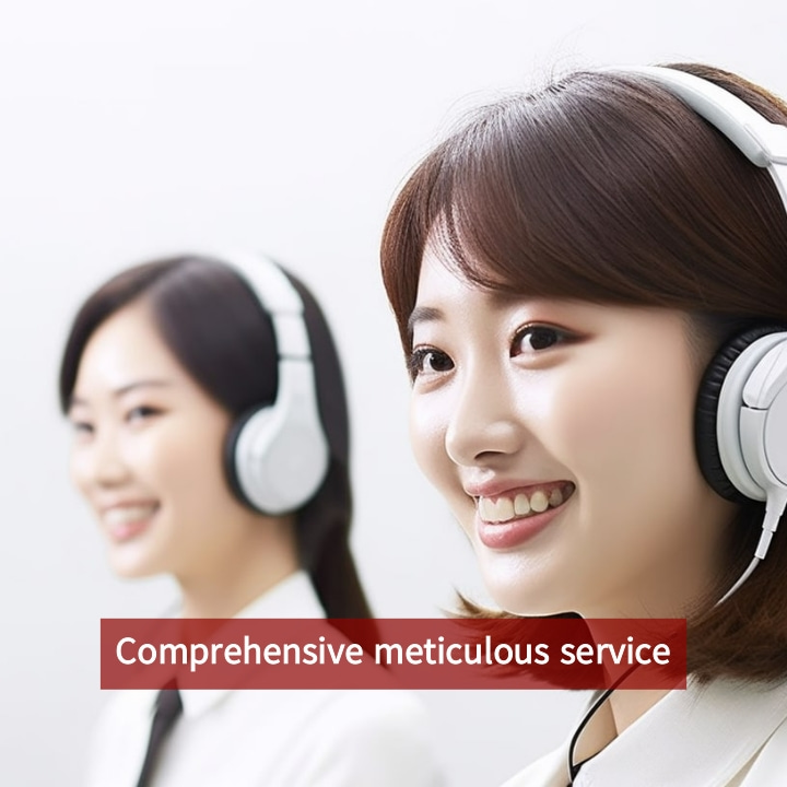 Comprehensive and meticulous service